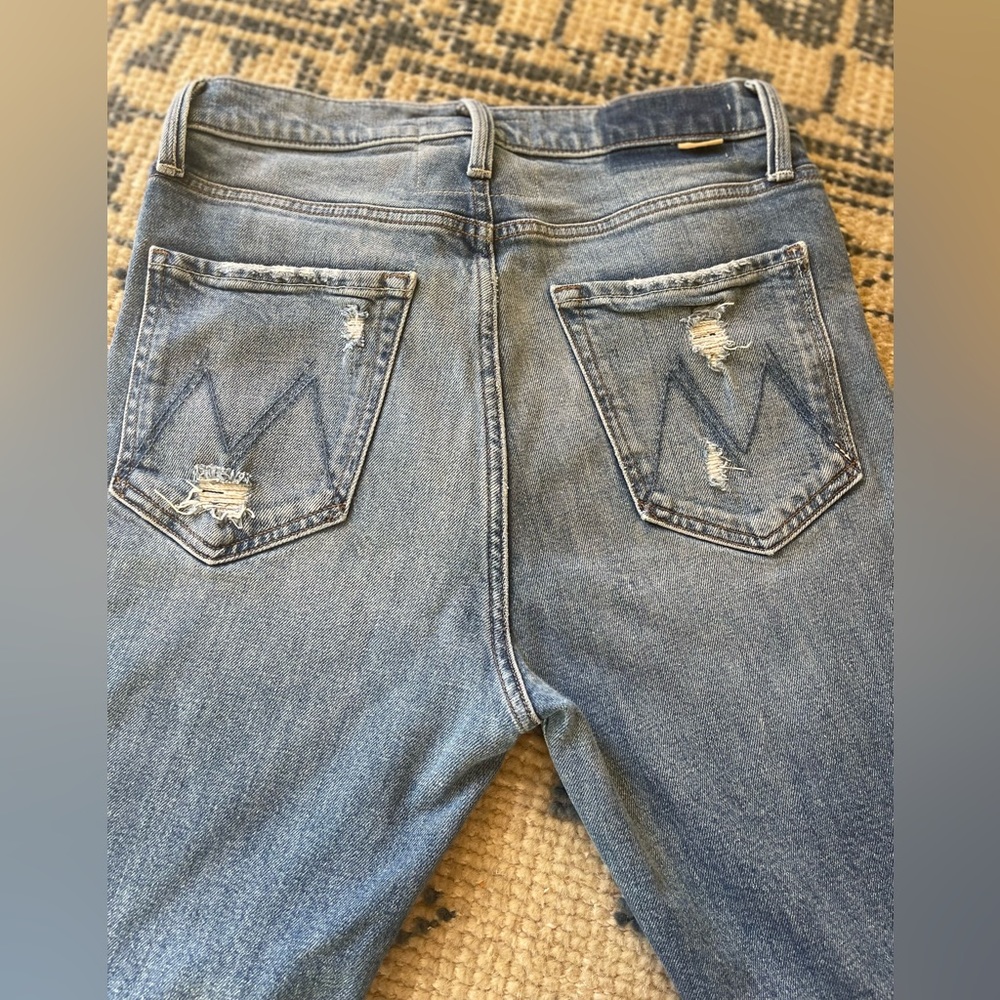 Mothers Denim in HIGH WAISTED RIDER ANKLE